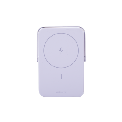Power Bank Inalambrico | 5000mAh | 7.5W  |  Con Emojis de Estado | Carga Rápida USB-C Bidireccional  | Pantalla TFT  Intel...
