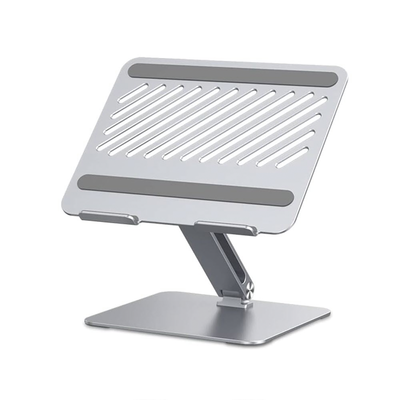 Soporte de Aluminio para Laptop | Ajustable 180° | Soporta Laptops de 10 a 17.3''| Capacidad de Carga 5Kg | Excelente Esta...