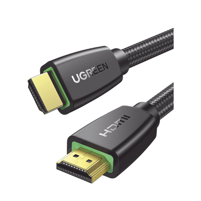 Cable HDMI 2.0  de Nylon Trenzado / 1.5 m / 4K@60Hz / HDR / 3D / HEC (Canal Ethernet HDMI) / ARC (Canal de Retorno de Audi...