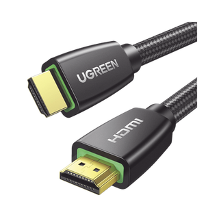 Cable HDMI 2.0  de Nylon Trenzado / 10 m / 4K@60Hz / HDR / 3D / HEC (Canal Ethernet HDMI) / ARC (Canal de Retorno de Audio...