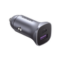 Cargador de Auto 30W | 2 Puertos USB-A y USB-C | Carga Rápida | Compatible co...