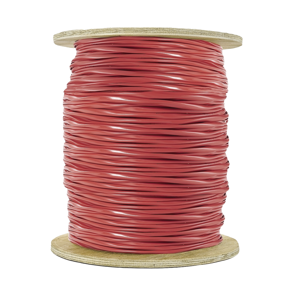 Cable de Alambre para Detección de Incendio / 2 Pares / 16 AWG / 305 m (1000 ft) / Rojo / Riser FPLR CL3R / FT4 / Resistente a UV | SIERRA STORE