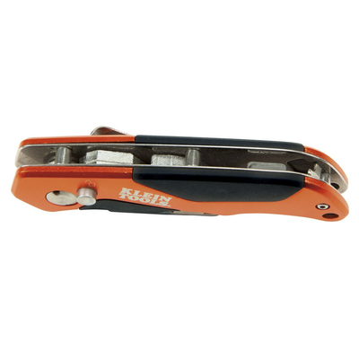 Navaja Multiusos Plegable de Uso Rudo con Botón de Expulsión y Cortacables. KLEIN TOOLS - Vista 2