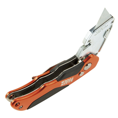 Navaja Multiusos Plegable de Uso Rudo con Botón de Expulsión y Cortacables. KLEIN TOOLS - Vista 4