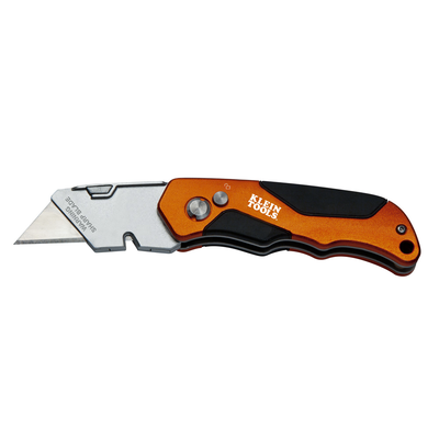 Navaja Multiusos Plegable de Uso Rudo con Botón de Expulsión y Cortacables. - KLEIN TOOLS