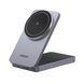 Cargador Inalámbrico 2 en 1 20W / Tecnología Qi2 15W Certificada / Carga Simultánea iPhone y AirPods / Ángulo Ajustable 70...