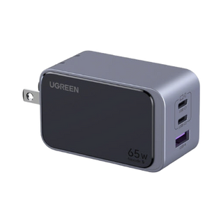 Cargador de 65W serie Nexode S | 3 Puertos de Carga Rápida | 2 USB-C | 1 USB-A | Tecnología GaN II | PD3.0 | QC4.0 | FCP/S...