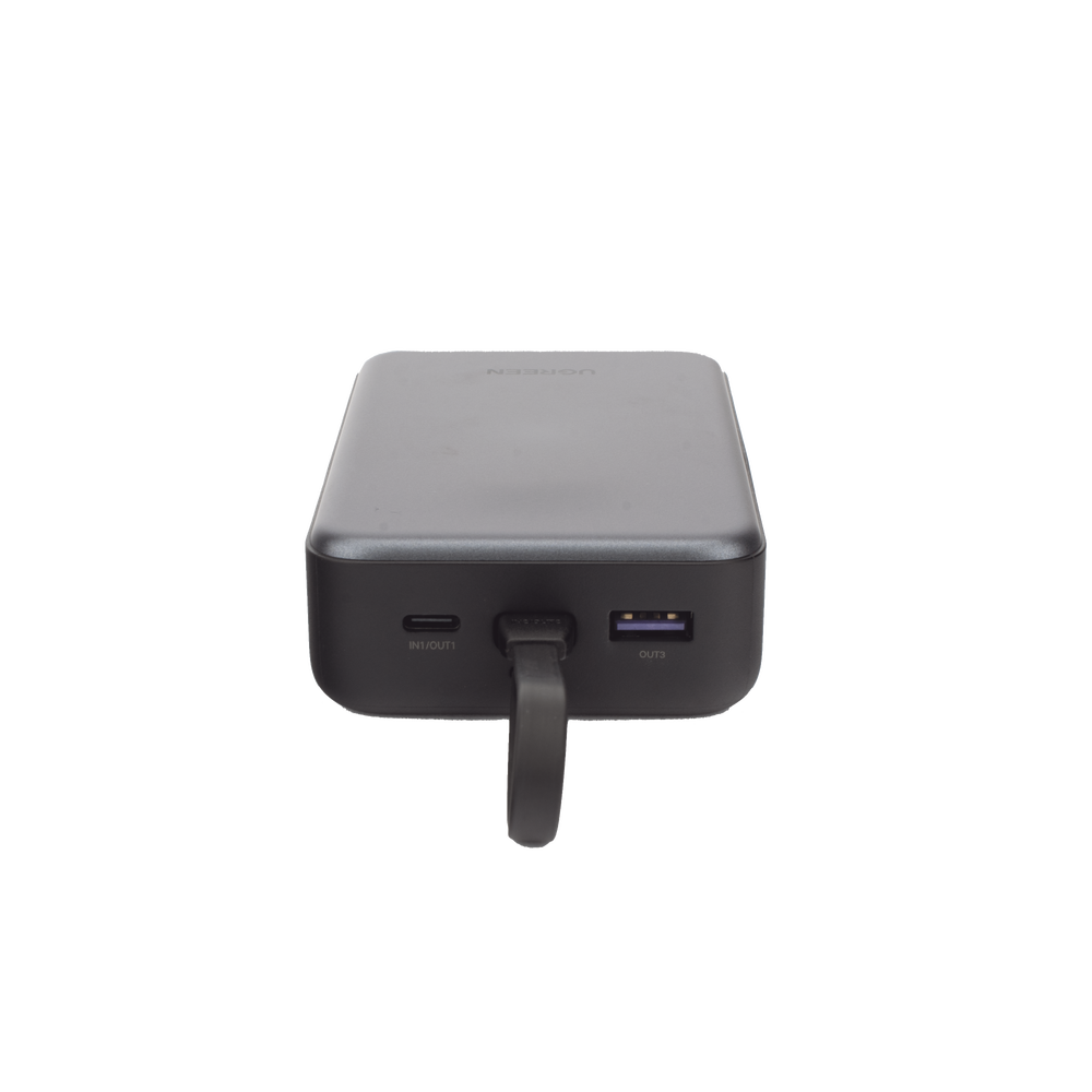 Power Bank / 20000 mAh (74 Wh) / Salida 30 W / Carga 3 Dispositivos Simultáneos / Pantalla LED Digital / Apto para Viaje Aéreo | SIERRA STORE