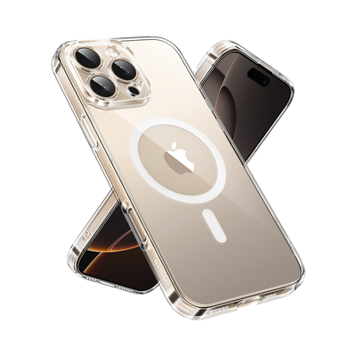 Funda protectora magnética transparente UGREEN Classy para iPhone 16 Pro (transparente) - UGREEN