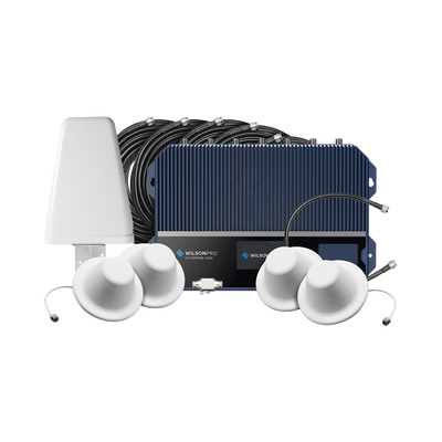 KIT Amplificador de Señal Celular, ENTERPRISE 4300/ Para Montaje en Pared/ Mejora la Señal de los principales operadores |...