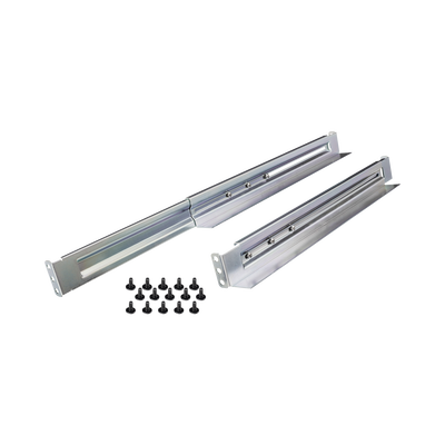 Kit de Rieles Para Racks de 4 Postes, Para UPS de 1 a 3 UR, Profundidad Ajustable, Soporte de Peso de 104.78 Kg - CYBERPOWER