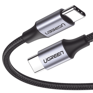Cable USB-C a USB-C | 1 Metro (3.28 Pies) | Transferencia de Datos de 480 Mbps | Carga Rápida de Hasta 60W | QC 4.0/3.0/2....