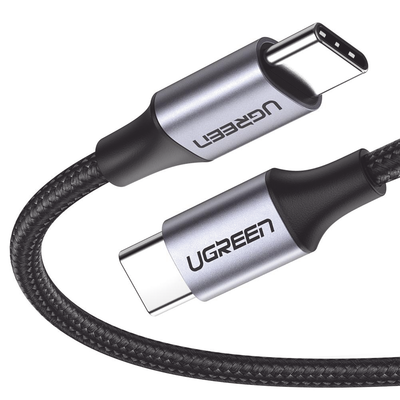 Cable USB-C a USB-C | 1 Metro (3.28 Pies) | Transferencia de Datos de 480 Mbps | Carga Rápida de Hasta 60W | QC 4.0/3.0/2....