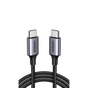 Cable USB-C a USB-C | 2 Metros (6.56 Pies) | Transferencia de Datos de 480 Mb...
