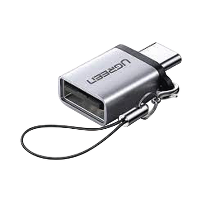 ADAPTADOR USB-C 3.1 MACHO A USB 3.0 A HEMBRA OTG UGREEN - Vista 2