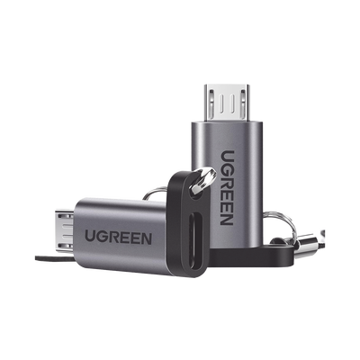 Adaptador USB-C 3.1 a Micro USB | Carga Rápida | FPC/QC2.0 | Sincronización de Datos | Velocidad de Transferencia de hasta...