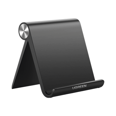 Soporte de Escritorio para Tablet /  Ajustable de 0° a 100° / Goma Antiarañazos / Antideslizante / Amplia Compatibilidad c...