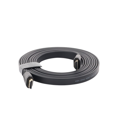 Cable HDMI 2.0 Plano de 3 Metros (9.84 Pies) / 4K@60Hz / HDR / 3D / HEC (Canal Ethernet HDMI) / ARC (Canal de Retorno de A...