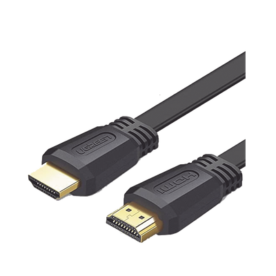 Cable HDMI 2.0 Plano de 3 Metros (9.84 Pies) / 4K@60Hz / HDR / 3D / HEC (Canal Ethernet HDMI) / ARC (Canal de Retorno de A...