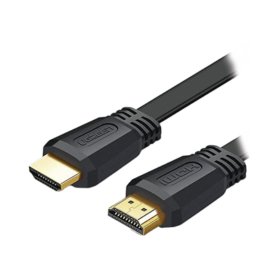 Cable HDMI 2.0 Plano de 5 Metros (16.40 Pies) / 4K@60Hz / HDR / 3D / HEC (Canal Ethernet HDMI) / ARC (Canal de Retorno de ...