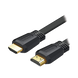 Cable HDMI 2.0 Plano de 5 Metros (16.40 Pies) / 4K@60Hz / HDR / 3D / HEC (Canal Ethernet HDMI) / ARC (Canal de Retorno de ...