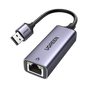 Adaptador de Red USB-A 3.0 a RJ45 /Admite 10/100/1000 Mbps / Caja de Aluminio...