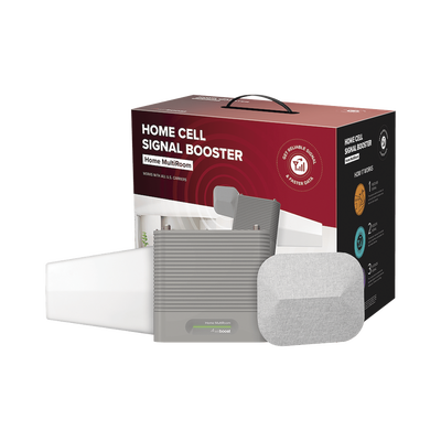 KIT Amplificador de Señal Celular, HOME MULTIROOM | Mejora la Señal Celular de todos los Operadores | Cubre áreas de hasta...