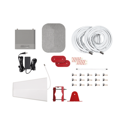 KIT Amplificador de Señal Celular, HOME MULTIROOM | Mejora la Señal Celular de todos los Operadores | Cubre áreas de hasta...
