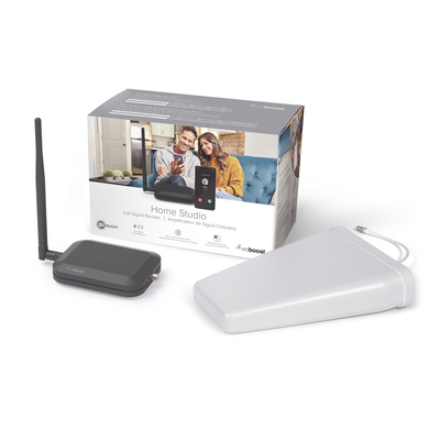 KIT de Amplificador de Señal Celular Home Studio/ Datos 2G, 3G, 4G / Llamadas / Mejora la señal para cubrir 60 m² como una...
