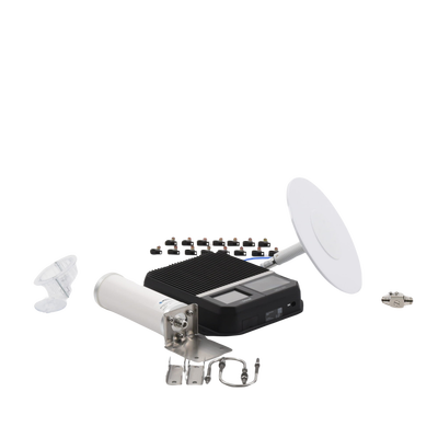 Kit Amplificador de Señal Celular 2G, 3G y 4G / Mejora llamadas convencionales y VoLTE / Amplifica señal de TELCEL, AT&T y MO