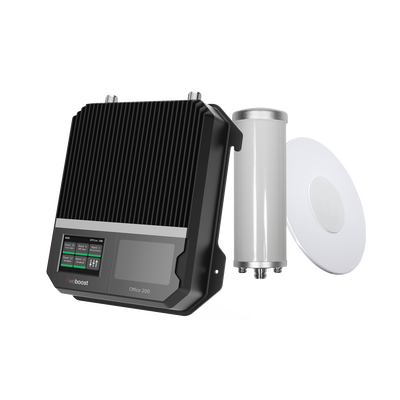 Kit Amplificador de Señal Celular 2G, 3G y 4G / Mejora llamadas convencionales y VoLTE / Amplifica señal de TELCEL, AT&T y MO