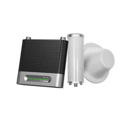 KIT Amplificador de Señal Celular 4G/ 3G, OFFICE 100 | Mejora la Señal Celular de Múltiples Operadores | Cubre áreas de ha...