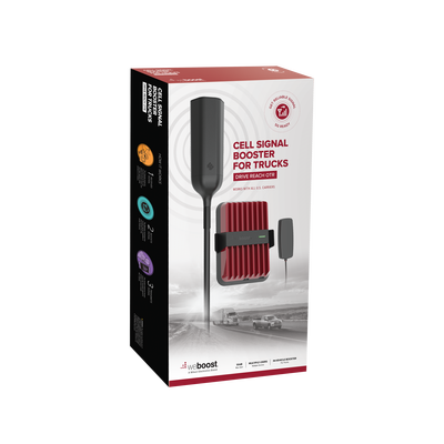 KIT Amplificador de Señal Celular 4G, 3G, VoLTE y Voz Convencional, Drive Reach OTR/ Especial para Tractocamión y Pick up ...