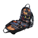Mochila para Herramientas Tradesman Pro™ de 44.5 cm en Color Negro con 35 Bolsillos (No incluye herramientas). KLEIN TOOLS...