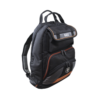 Mochila para Herramientas Tradesman Pro™ de 44.5 cm en Color Negro con 35 Bolsillos (No incluye herramientas). - KLEIN TOOLS