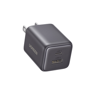 Cargador rápido GaN 1A1C de 20 W y 2 puertos - UGREEN