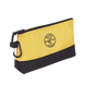 KIT 5 Bolsos Ultra Resistentes para Herramientas con Base y cierre Zipper, Colores: gris claro, amarillo, naranja, azul, g...