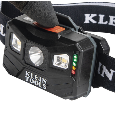 Lámpara Luz LED Frontal Recargable de 400 Lúmenes, Apagado Automático, con Correa de Tela, Adaptable y Ajustable a Gorros,...