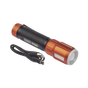 Linterna LED Portátil Recargable 500 Lúmenes con Luz Frontal y Lateral de Tra...