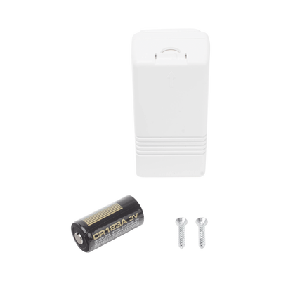 Contacto Magnético Inalámbrico sin magneto / Se puede conectar otro Sensor Cableado / 2 Zonas /Batería de Larga Duración 3...