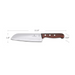 Cuchillo Santoku / Hoja 17 cm / Filo con Alvéolos / Mango de Pino Modificado / 0.103 kg / Fabricación Suiza | SIERRA STORE