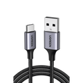Cable USB-A a USB-C | 1 Metro (3.28 Pies) | Transferencia de Datos de 480 Mbps | Carga Rápida | QC 4.0/3.0/2.0 | FPC | AFC...
