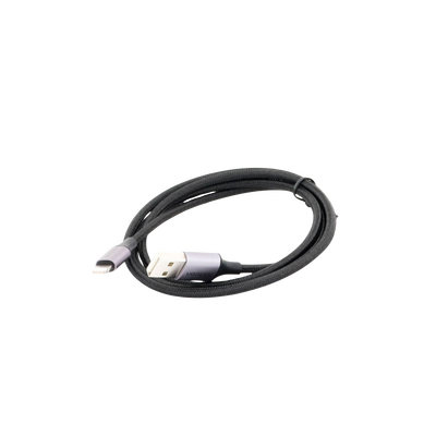 Cable USB-A a Lightning | 1 Metro (3.28 Pies) | Certificado MFi | Carga Rápida 5V/2.4 A | 480 Mbps | Conector C94 | Adecua...