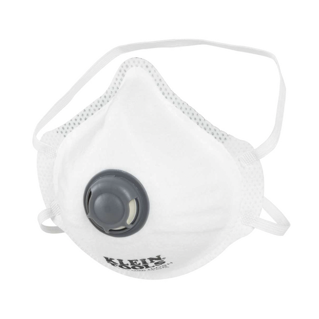 Respirador Desechable N95 / Válvula de Flujo de Aire / Pieza Moldeada para Nariz / Paquete de 10 Piezas | SIERRA STORE