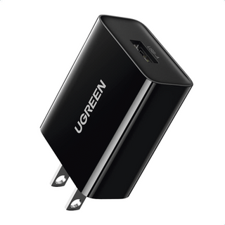 Cargador USB-A de 20W | 1 USB-A de Carga Rápida | QC3.0 | FCP | AFC| Carga Inteligente |  Múltiple Protección | Mayor Efic...