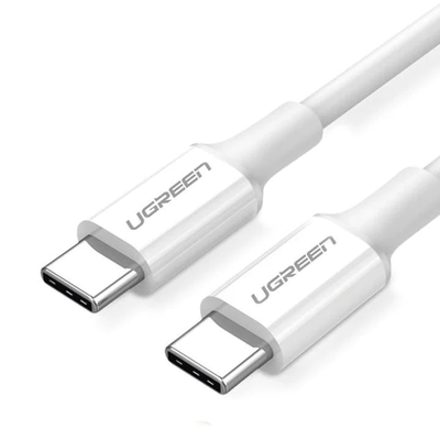 Cable USB-C a USB-C | 1 Metro | Carga Rápida de hasta 60W | Transferencia de datos de 480 Mbps | PD3.0 | QC 4.0/3.0/2.0 | ...