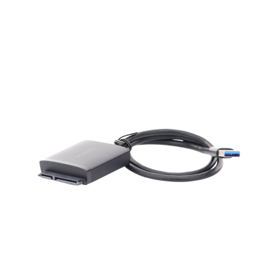Adaptador USB 3.0 a SATA III | Compatible con Disco Duro HDD y SSD de 2.5" y 3.5" de hasta 12 TB | Velocidad USB 3.0 de ha...