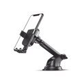Soporte de Celular para Automóvil con Ventosa / Diseño de Sujecion en Triangulo / Ajustable 270° / Rotable / Estirable / A...