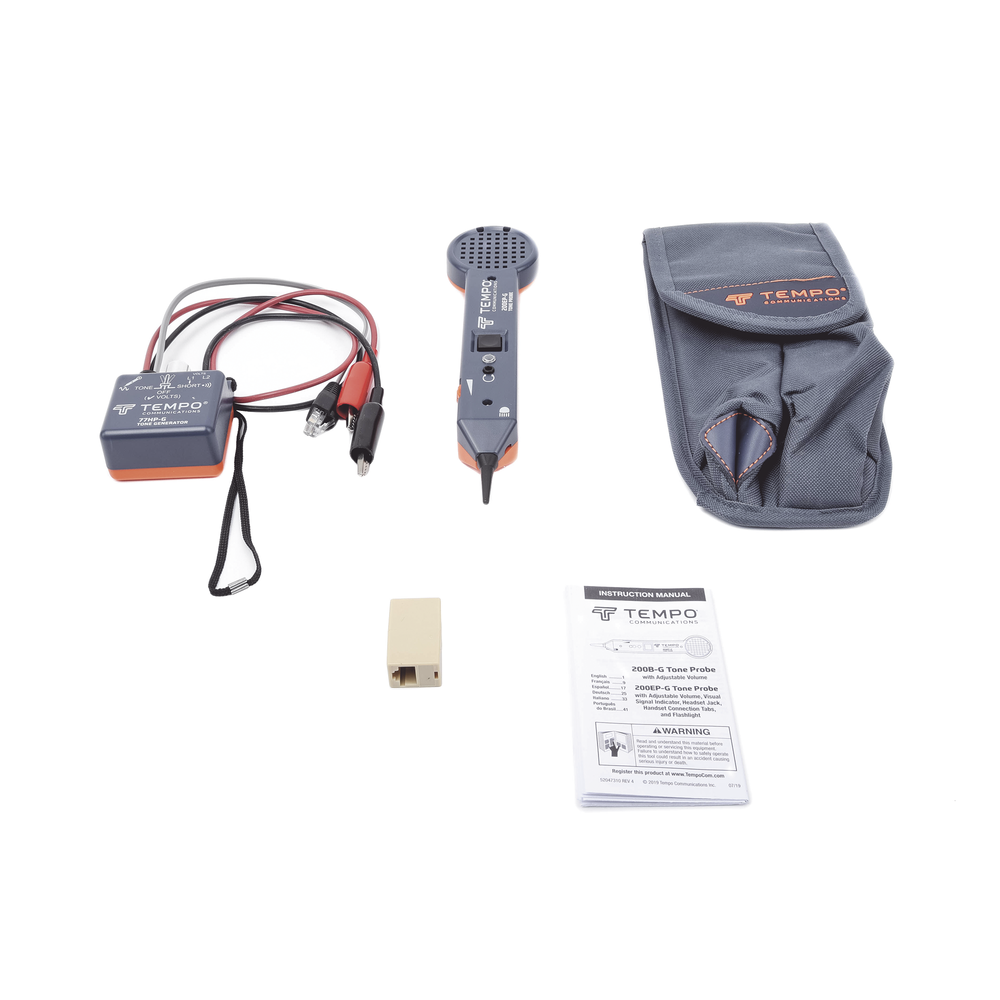 Generador de Tonos Profesional con Amplificador Inductivo para cable de red | SIERRA STORE
