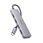 HUB USB-C 3.0 4 EN 1 | 4 Puertos USB-A (5Gbps) | Carcasa ABS + PC | Soporta O...